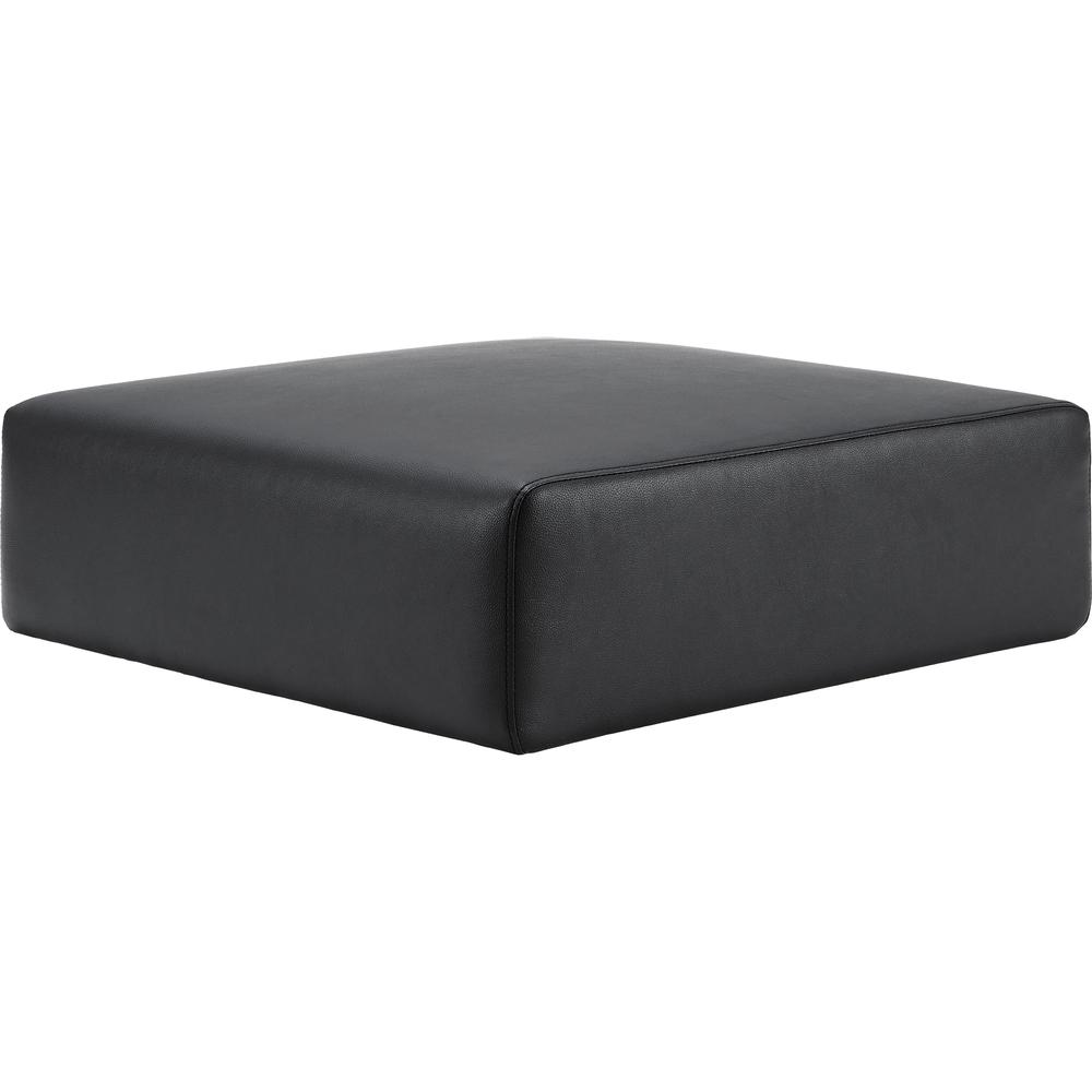 Lorell Contemporary Collection Single Sofa Seat Cushion - 25.5" x 25.5" x 7.9" - Material: Polyurethane - Finish: Black. Picture 4