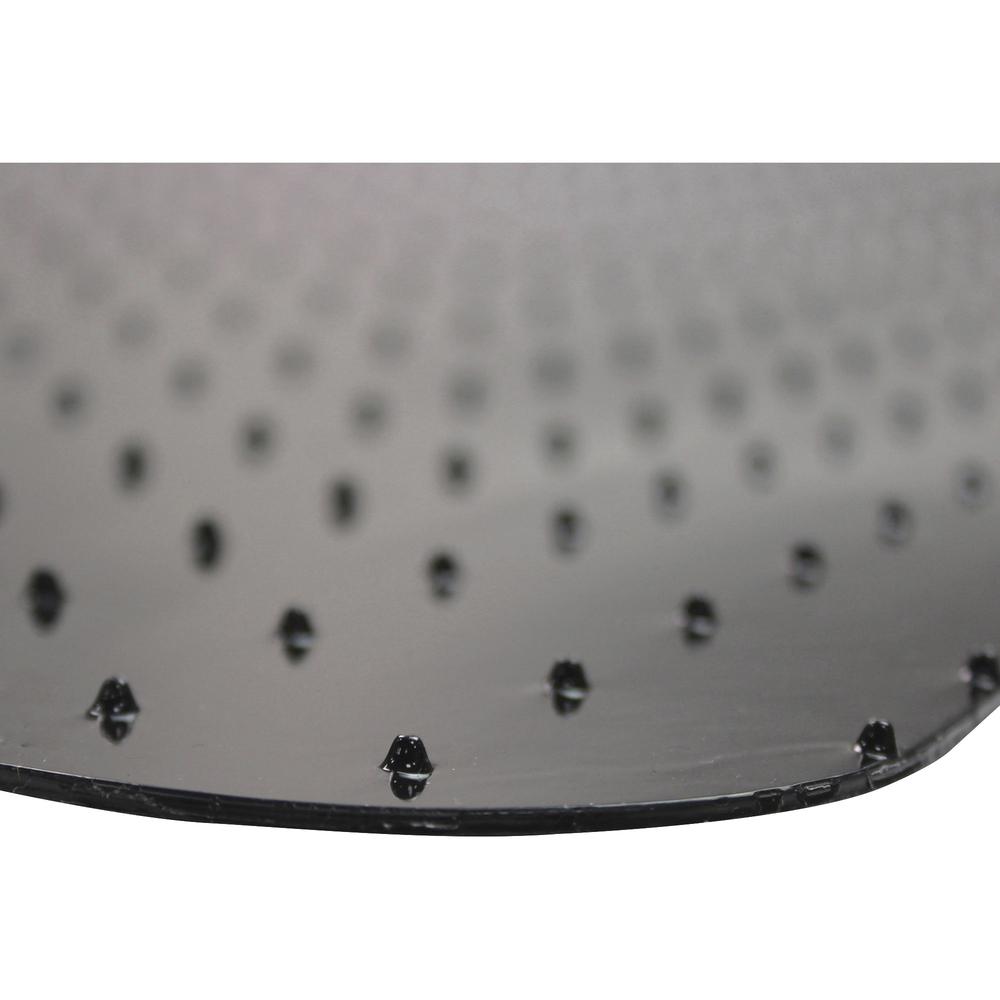 Advantagemat&reg; Black Vinyl Rectangular Chair Mat for Carpets - 48" x 60" - Carpeted Floor - 60" Length x 48" Width x 90 mil Depth x 90 mil Thickness - Rectangular - Classic - Polyvinyl Chloride (PV. Picture 9