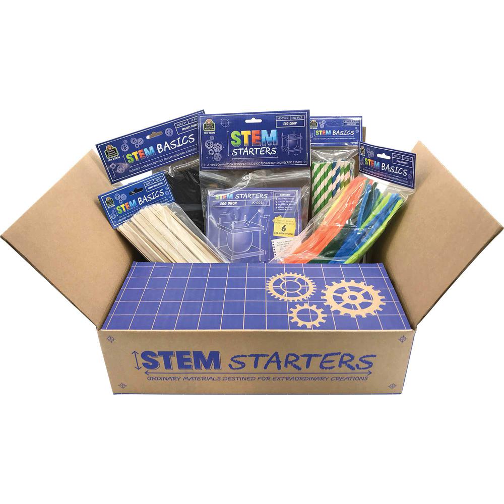 Teacher Created Resources STEM Starters Activity Kit - Project, Student, Education, Craft - 4"Height x 11"Width x 13.50"Length - 1 / Kit - Multi. Picture 2