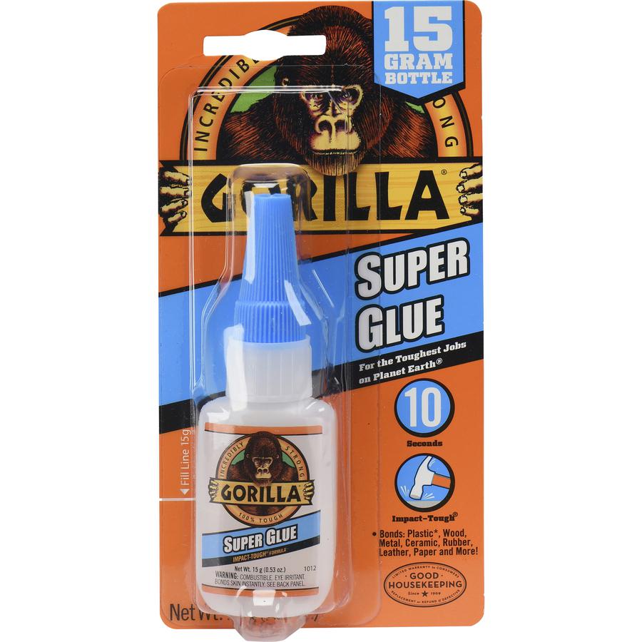 Gorilla Super Glue - 0.53 oz - 1 Each - Clear. Picture 3