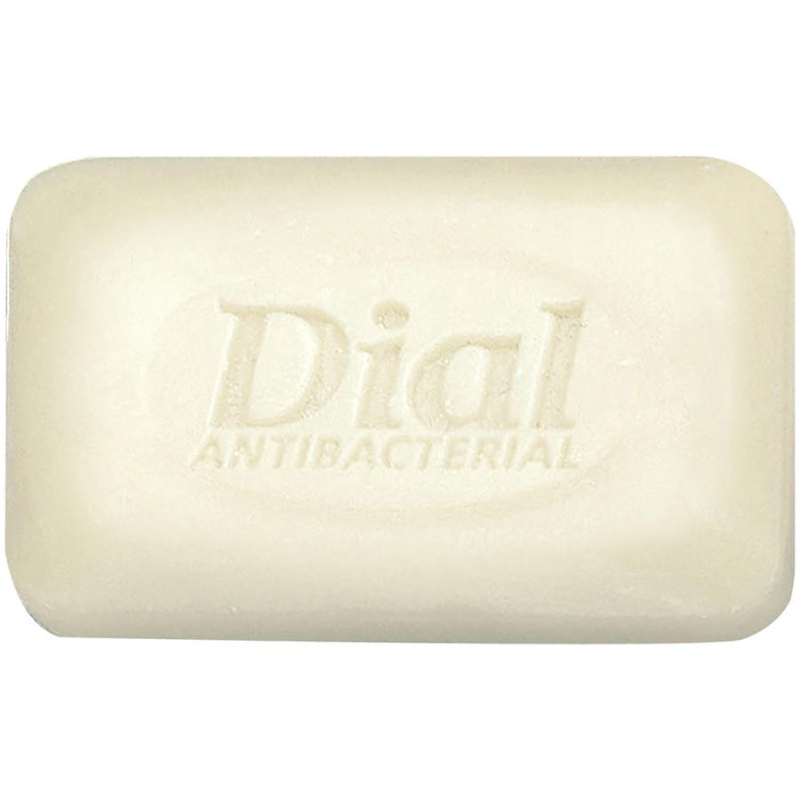 Dial Antibacterial Bar Soap - 2.50 oz - Bacteria Remover - Hand, Skin - Antibacterial - White - Rich Lather, Deodorize - 200 / Carton. Picture 4
