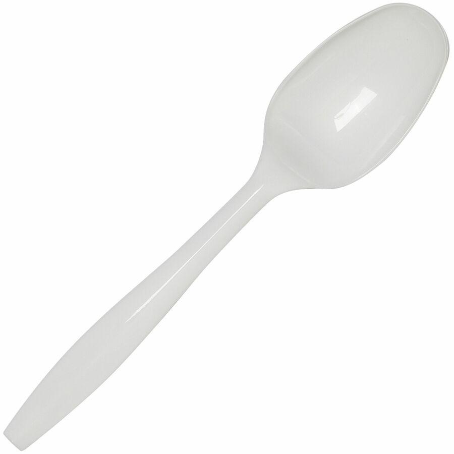 Dixie Spoon - 40/Pack - Spoon - 1 x Spoon - Disposable - White. Picture 3
