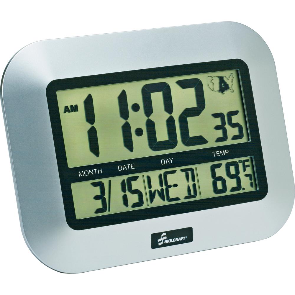 SKILCRAFT Desktop Clock Radio - 2 x Alarm. Picture 2