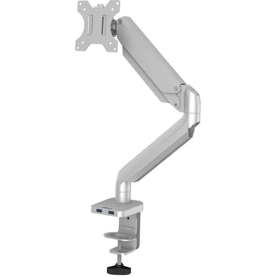 Fellowes Platinum Series Single Monitor Arm - Silver - 1 Display(s) Supported - 27" Screen Support - 20 lb Load Capacity - 1 Each. Picture 5