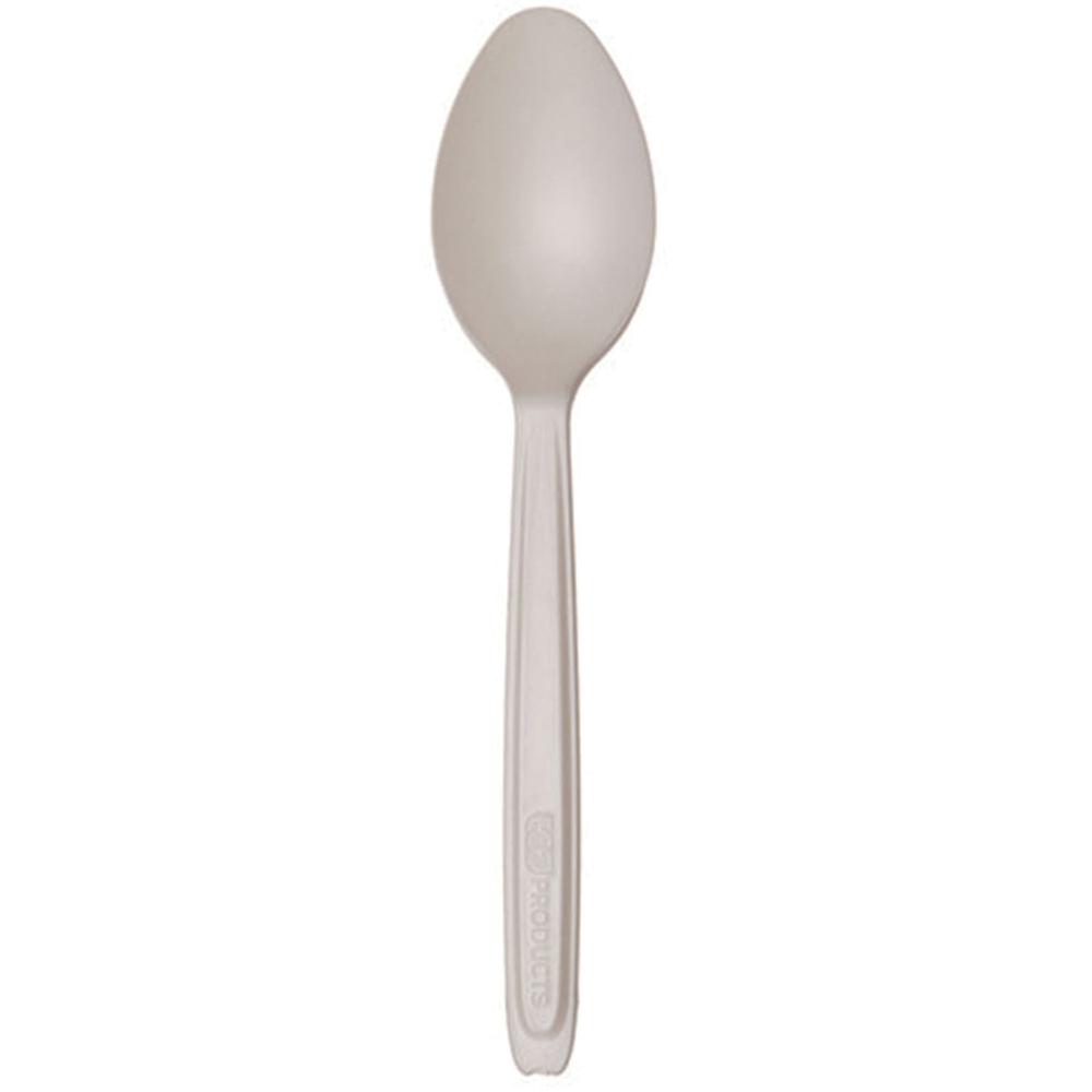 Eco-Products Cutlerease Dispensable Spoons - 960/Carton - Teaspoon - 1 x Teaspoon - White. Picture 4