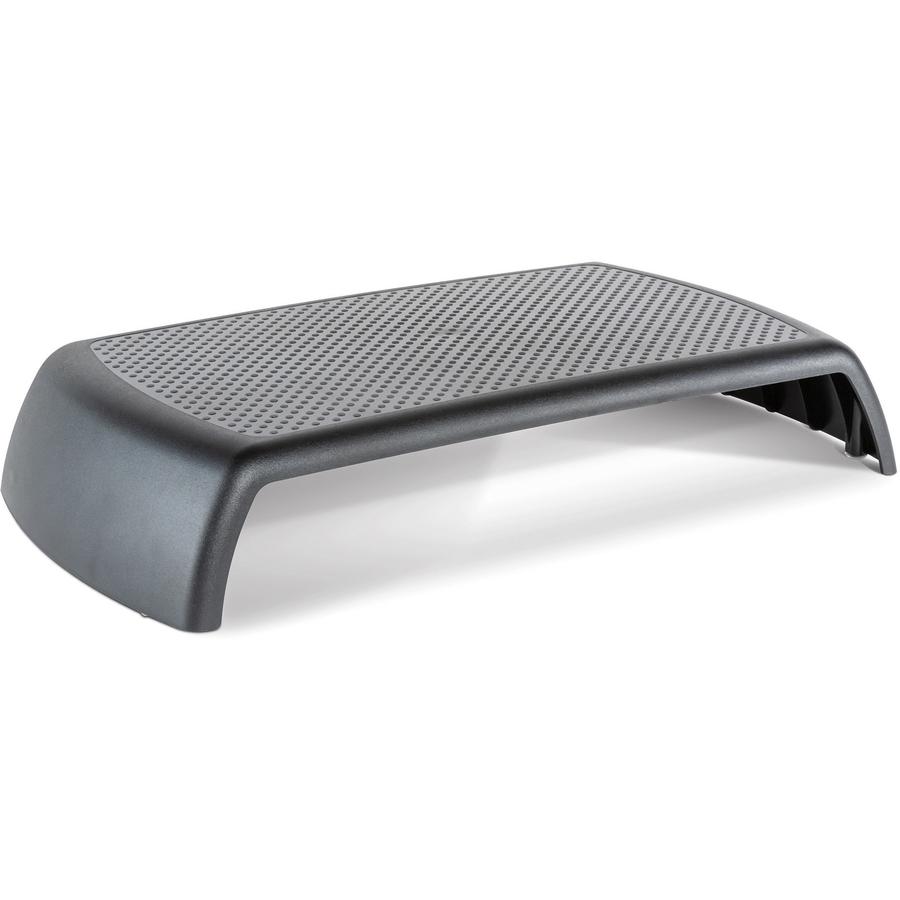 Allsop ErgoRiser Monitor Stand - Made in the USA (32212) - 20 lb Load Capacity - 2.75" Height x 16.3" Width - Black. Picture 3