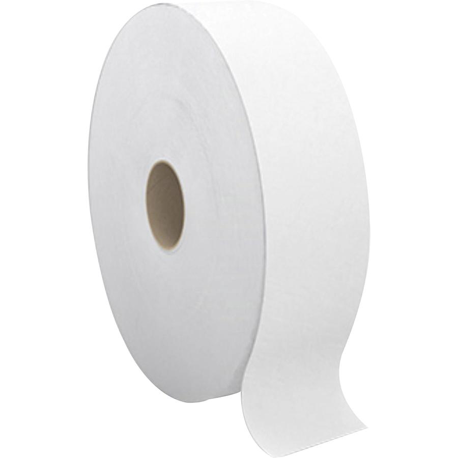 Cascades PRO Select&trade; Jumbo Bathroom Tissue for Tandem&reg; - 2 Ply - 3.54" x 1400 ft - White - For Bathroom - 6 - 6 / Carton. Picture 3