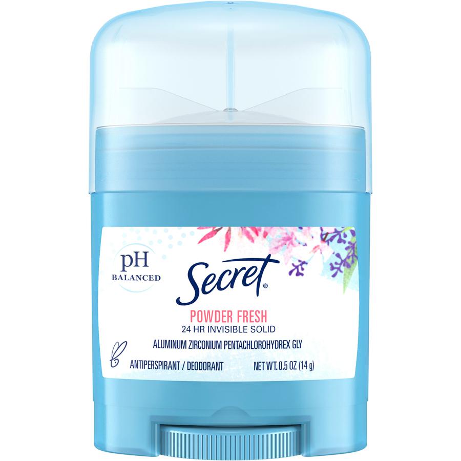 Secret Powder Fresh Deodorant - Stick - 0.50 oz - Powder Fresh - 24 / Carton - Odor Neutralizer. Picture 4