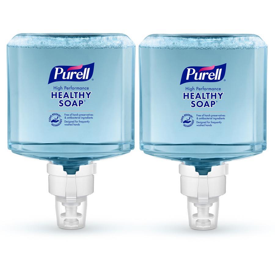 PURELL&reg; ES8 CRT HEALTHY SOAP&trade; High Performance Foam - 40.6 fl oz (1200 mL) - Dirt Remover, Kill Germs, Soil Remover - Skin, Hand - Clear - Recycled - Paraben-free, Antibacterial-free, Phthal. Picture 4