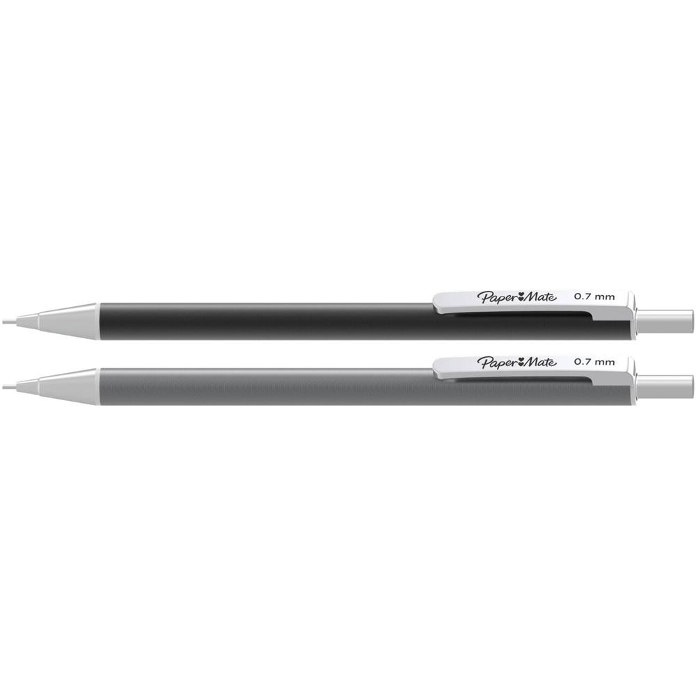 Paper Mate Advanced Mechanical Pencils - 0.7 mm Lead Diameter - Refillable - Assorted Lead - 2 / Pack. Picture 2