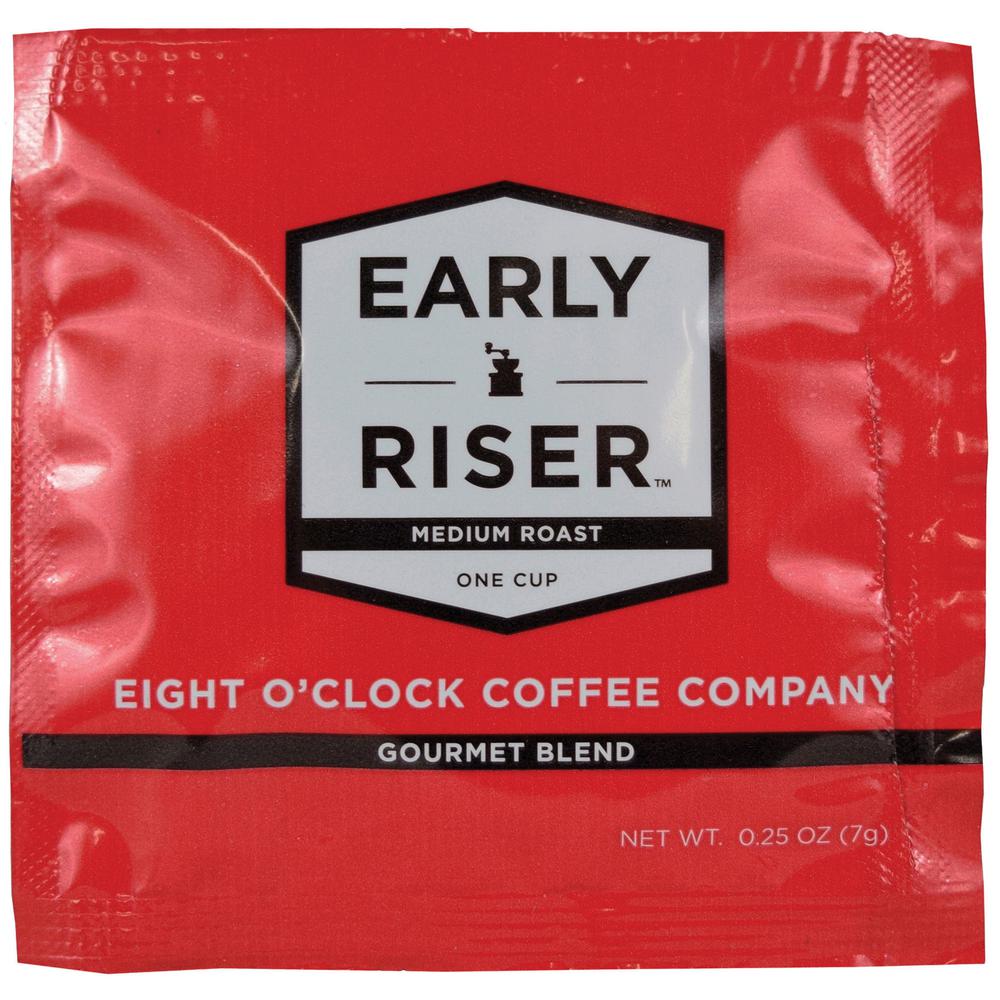 Eight O'Clock Coffee Pod Early Riser Coffee - Medium - 200 / Carton. Picture 2