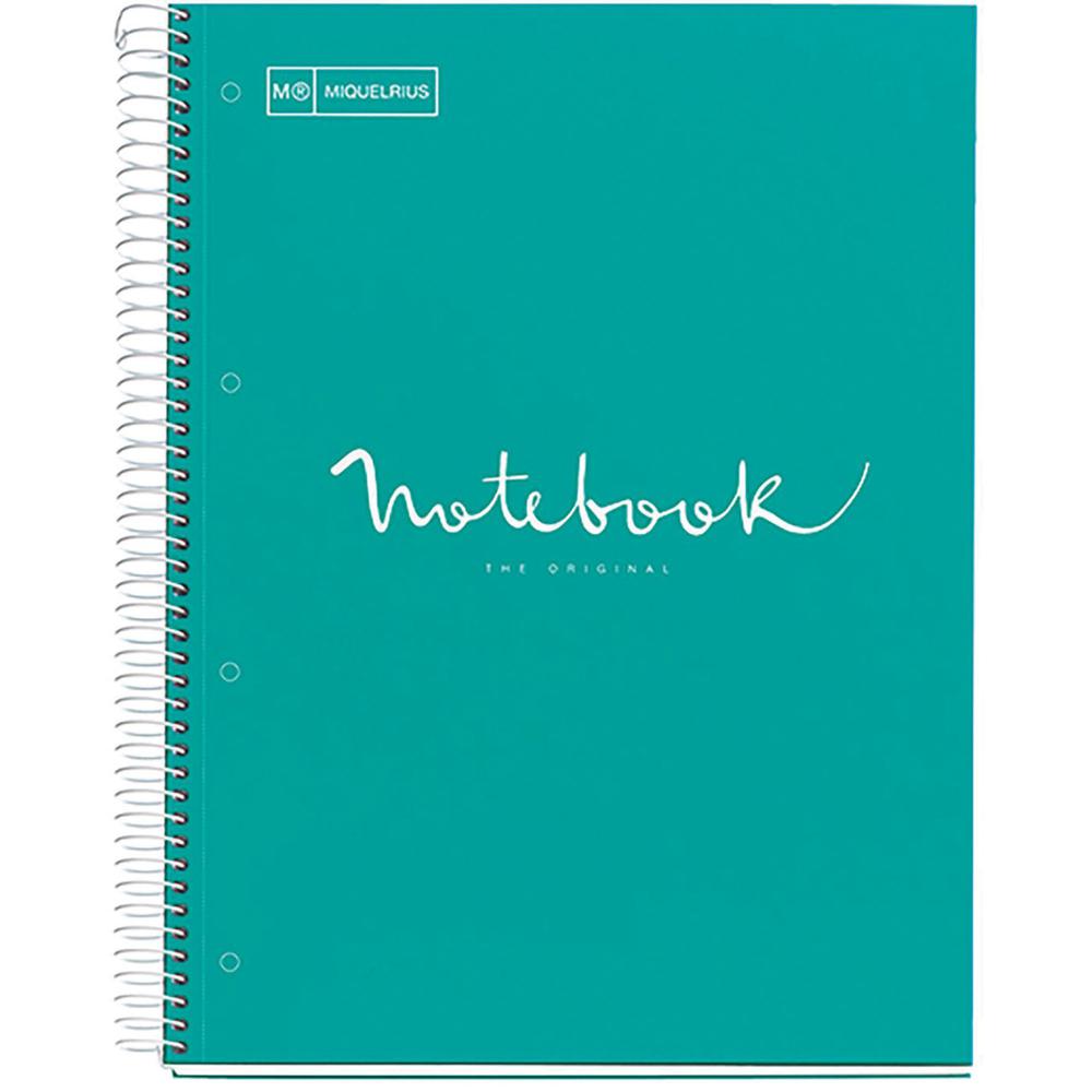 Roaring Spring Fashion Tint 1-subject Notebook - 1 Subject(s) - Wire Bound - 3 Hole(s) - 24 lb Basis Weight - 0.30" x 8.5" x 11" - Cardboard, Plastic Cover - Perforated, Hole-punched, Sturdy, Bleed-fr. Picture 2