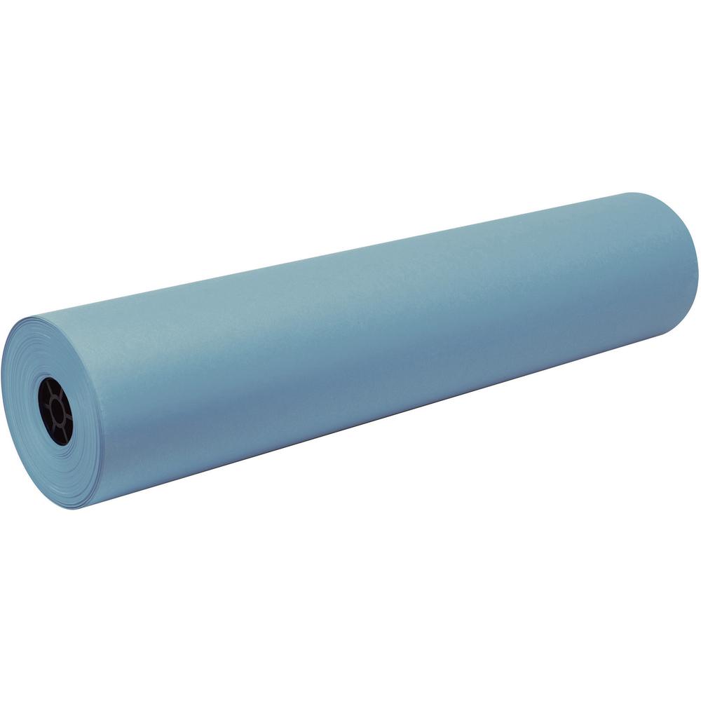 Tru-Ray Construction Paper Art Roll - Art Project, Mural, Banner - 36"Width x 500 ftLength - 1 / Roll - Sky Blue - Sulphite. Picture 3