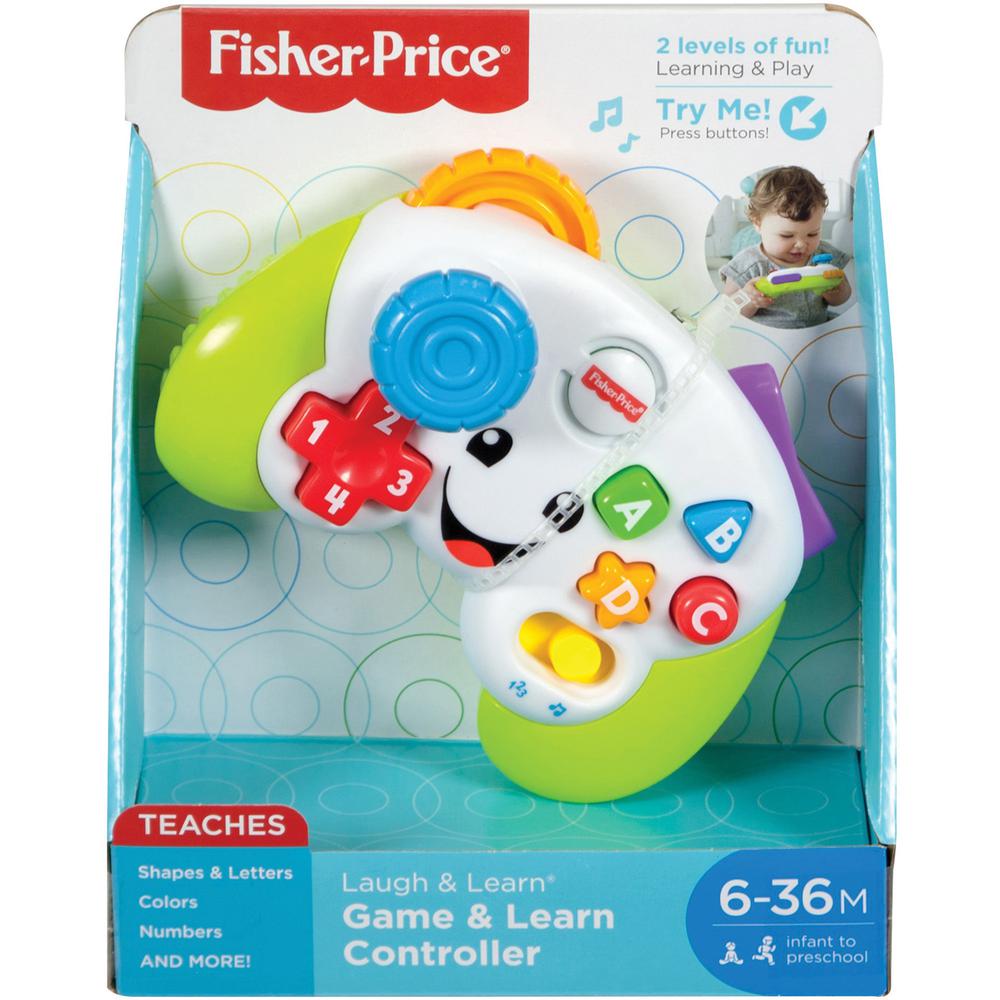 Laugh & Learn Game & Learn Controller - Skill Learning: Number, Color, Shape, Songs, Phrase, Sound, Alphabet, Fine Motor, Letter, Eye-hand Coordination, Dexterity, ... - 6 Month - 3 Year - Multicolor. Picture 2