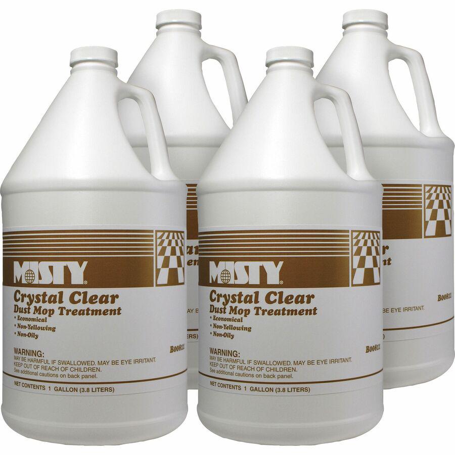 Amrep Apply Crystal Clear Deep Mop Treatment - Ready-To-Use - 128 fl oz (4 quart) - Grapefruit Scent - 4 / Carton - Non-abrasive, Oil-free, Low Odor - Crystal Clear. Picture 3