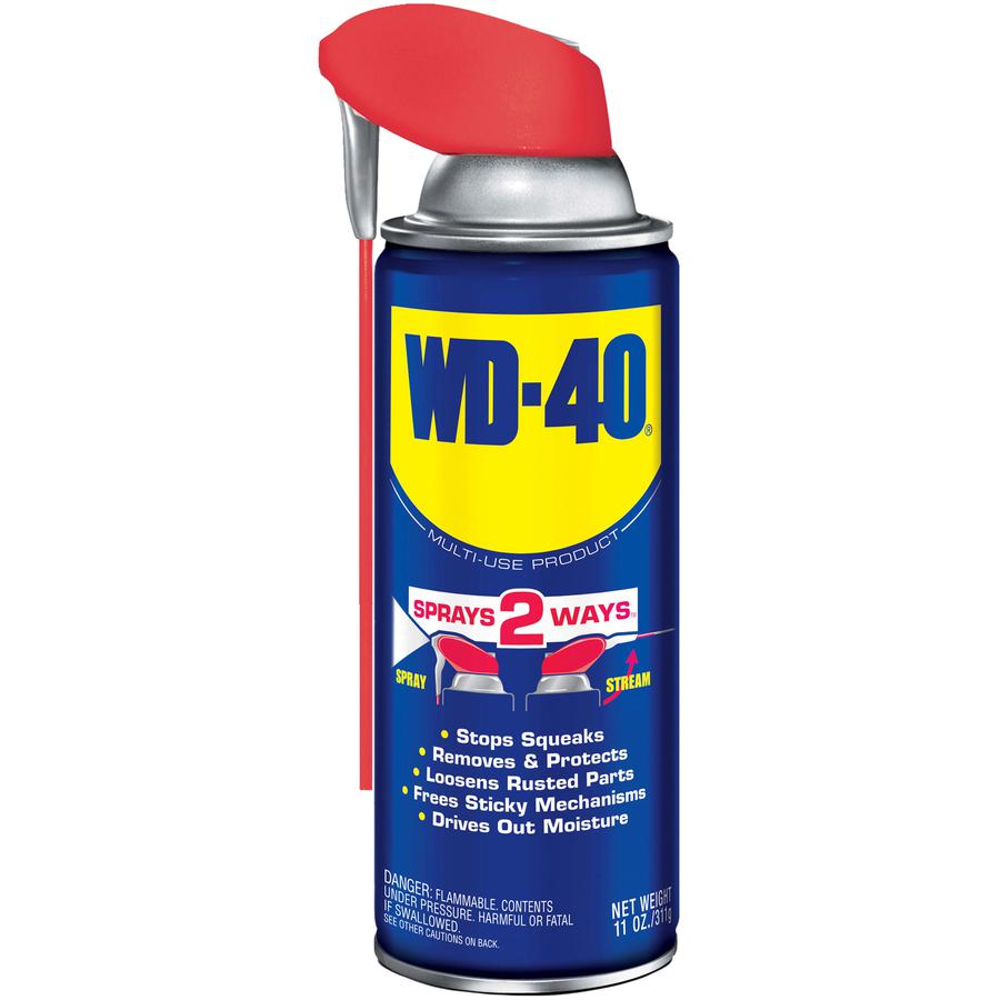 WD-40 Multi-Use Lubricant - 11 fl oz (0.3 quart)Can - 1 Each - Clear. Picture 2