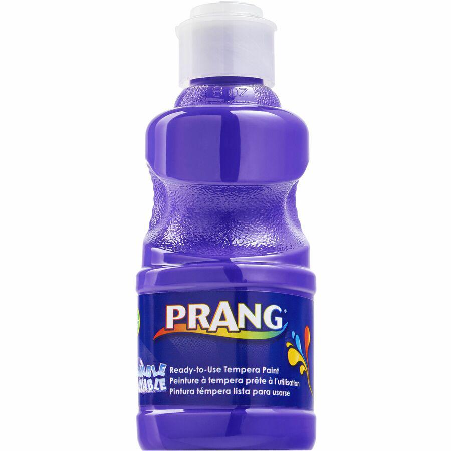 Prang Ready-to-Use Washable Tempera Paint - 8 fl oz - 1 Each - Violet. Picture 2
