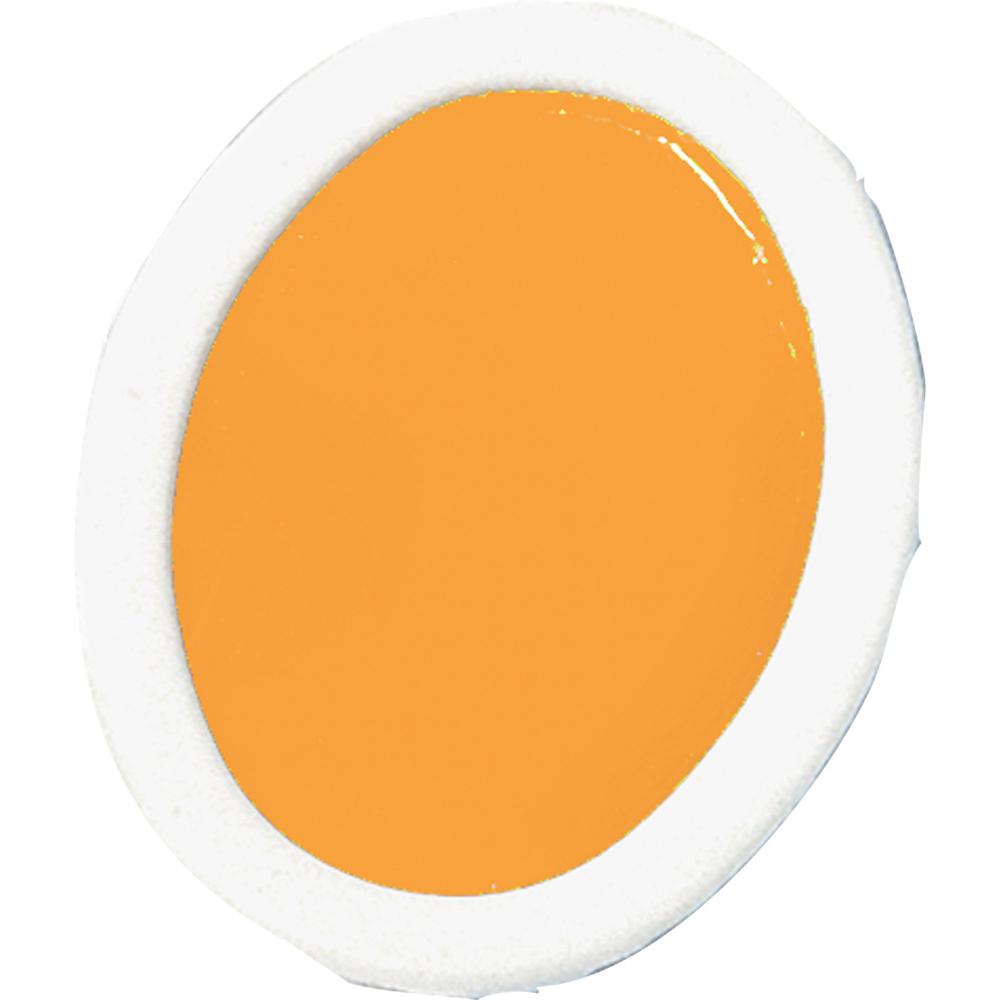 Prang Oval-Pan Watercolors Refill - 1 Dozen - Yellow Orange. Picture 2