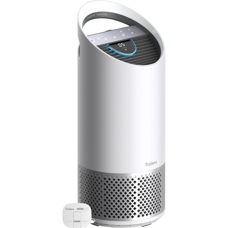 TruSens Air Purifiers with Air Quality Monitor - HEPA, Ultraviolet - 375 Sq. ft. - White. Picture 6