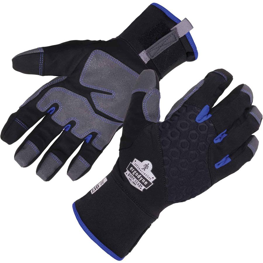 Ergodyne ProFlex 817 Reinforced Thermal Winter Work Gloves - Thermal Protection - XXL Size - Black - Touchscreen Capable - Reinforced, Machine Washable, Weather Resistant, Water Proof, Breathable, Dur. Picture 2