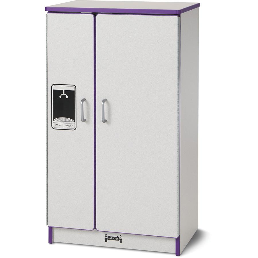 Rainbow Accents® Culinary Creations Kitchen Refrigerator - Purple. Picture 2