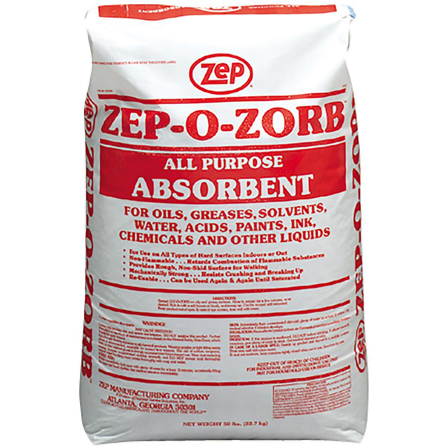 Zep Zep-O-Zorb All Purpose Absorbent - 1Each - Light Gray Brown. Picture 2