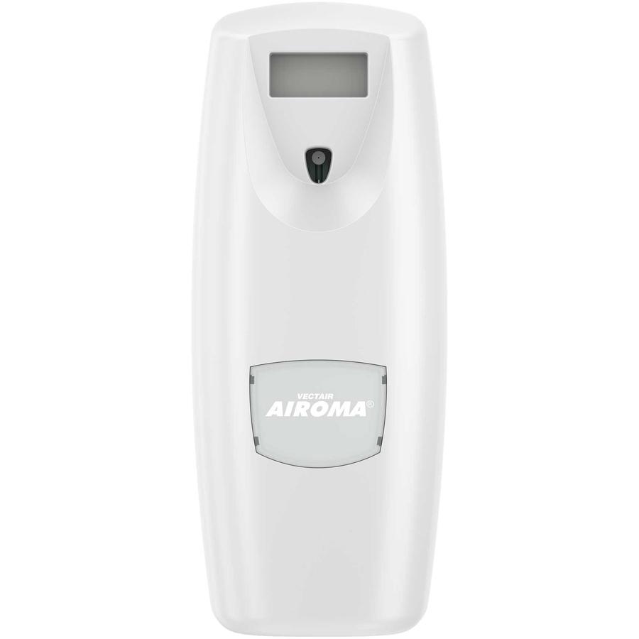 Vectair Systems Airoma Aerosol Air Freshener Dispenser - 60 Day Refill Life - 44883.12 gal Coverage - 1 Each - White. Picture 4