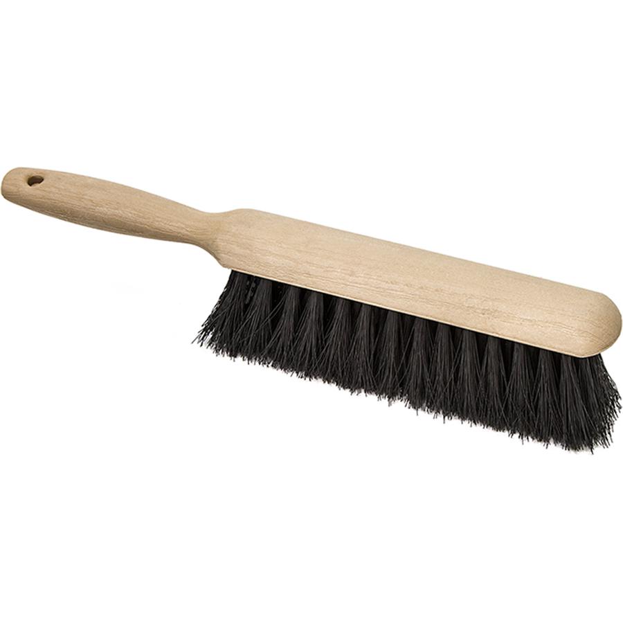 Genuine Joe Poly Counter Brush - 13" Overall Length - 1 Each - Black. Picture 2