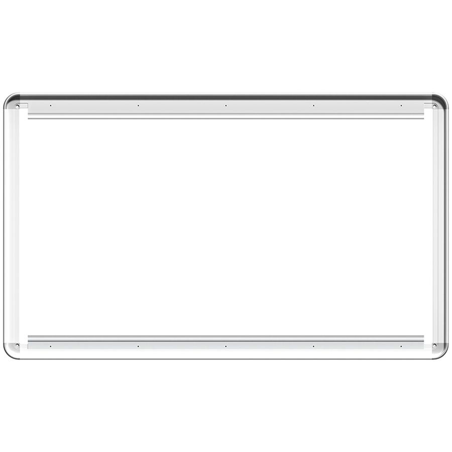 Lorell Mounting Frame for Whiteboard - Silver - 1 Each. Picture 2