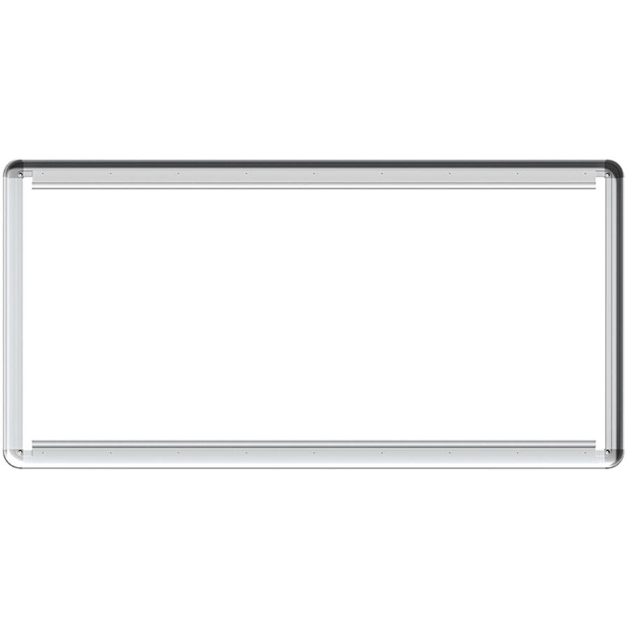Lorell Mounting Frame for Whiteboard - Silver - 1 Each. Picture 2