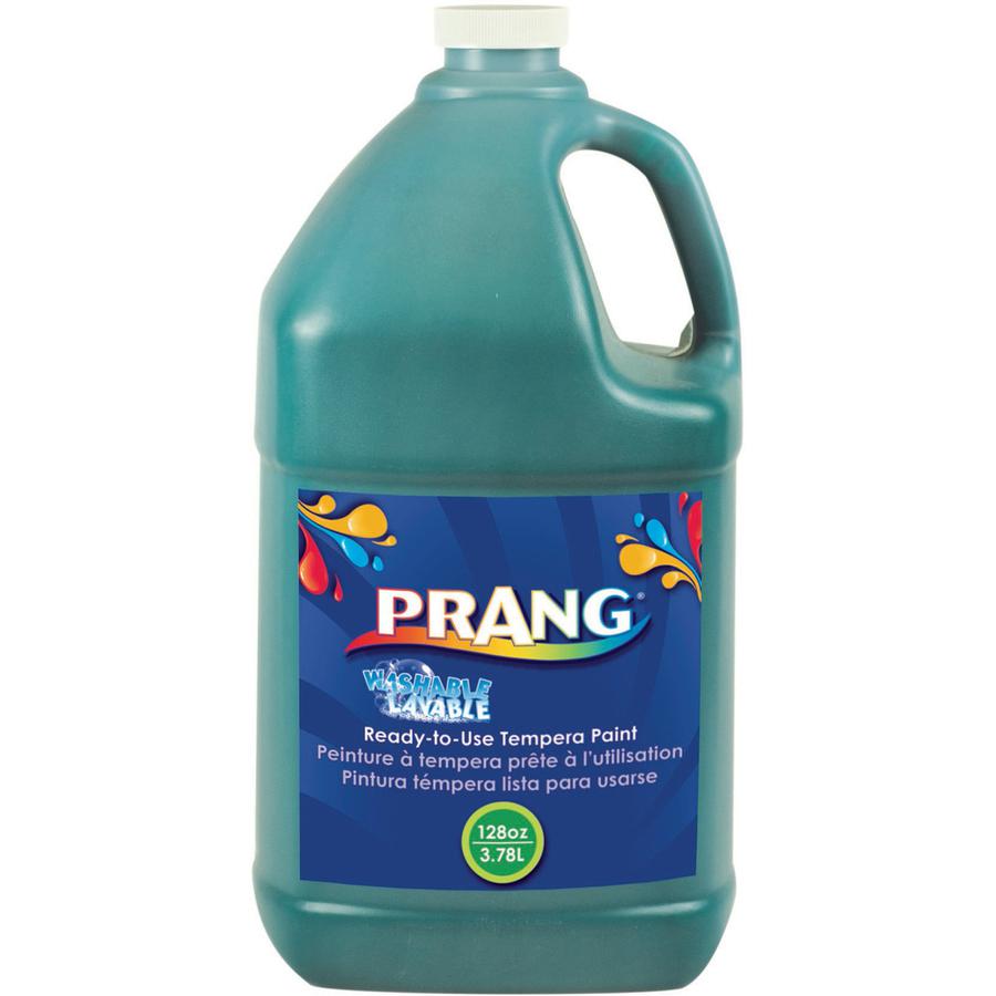 Prang Washable Tempera Paint - 1 gal - 1 Each - Green. Picture 2