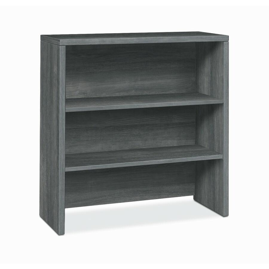 HON 10500 Bookcase - 36" x 14.6" x 37.1" - 2 Shelve(s) - Material: Laminate - Finish: Sterling Ash. Picture 2
