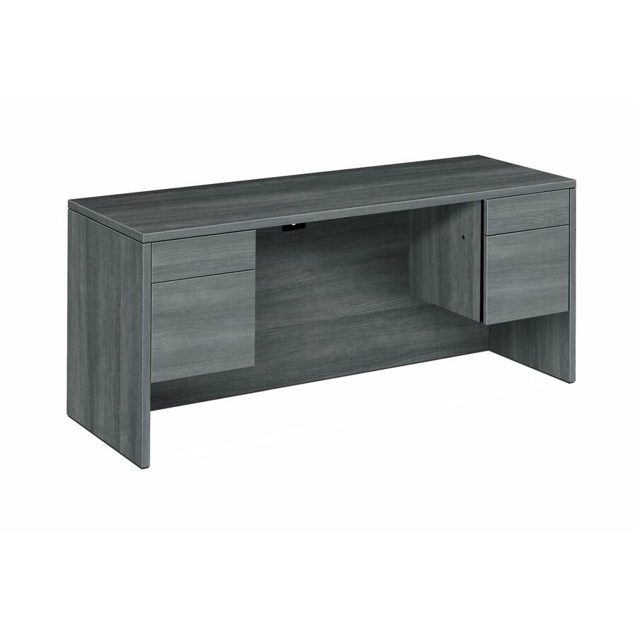 HON 10500 H10565 Credenza - 60" x 24"29.5" - 4 x Box, File Drawer(s) - Finish: Sterling Ash. Picture 3
