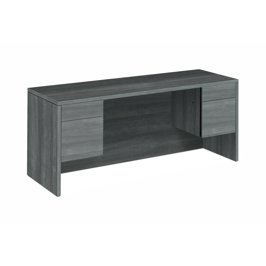 HON 10500 H10543 Credenza - 72" x 24"29.5" - 4 x Box, File Drawer(s) - Finish: Sterling Ash. Picture 3