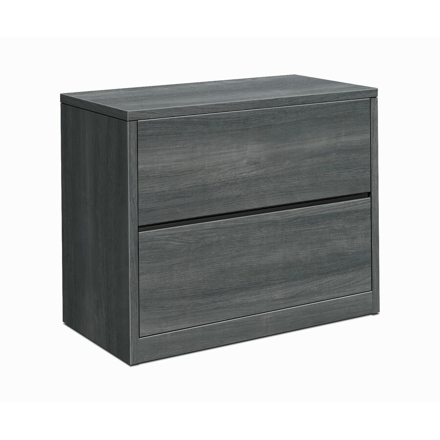 HON 10500 H10563 Lateral File - 36" x 20"29.5" - 2 Drawer(s) - Finish: Sterling Ash. Picture 3
