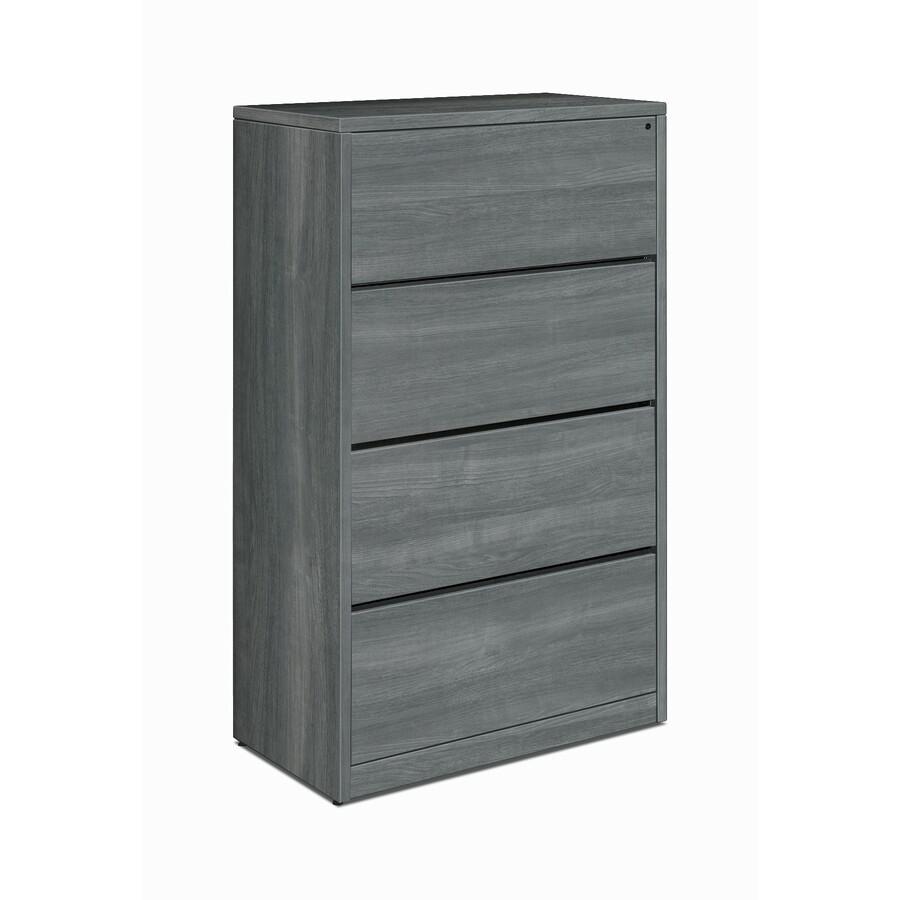 HON 10500 H10516 Lateral File - 36" x 20"59.1" - 4 Drawer(s) - Finish: Sterling Ash. Picture 3