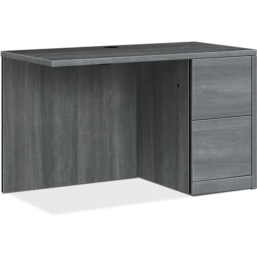 HON 10500 H105905R Return - 48" x 24"29.5" - 2 x File Drawer(s) - Finish: Sterling Ash. Picture 3