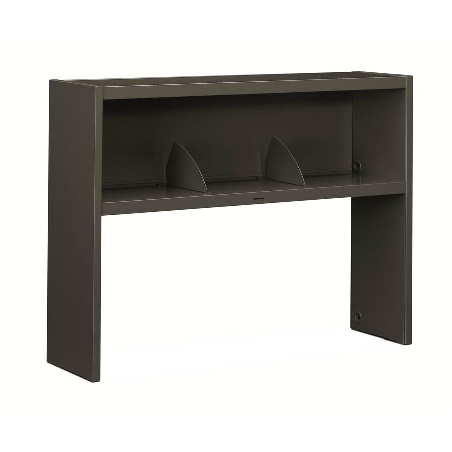 HON 38000 H386548N Hutch - 48" - Finish: Charcoal. Picture 2