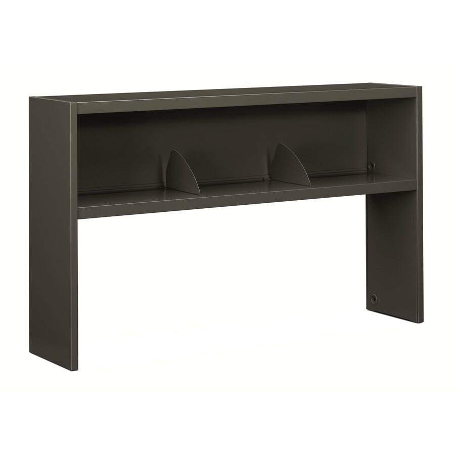 HON 38000 H386560N Hutch - 60" - Finish: Charcoal. Picture 3