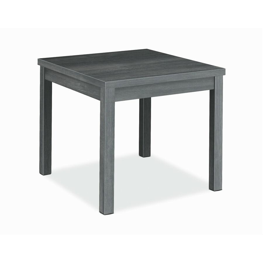 HON H80192 Corner Table - Square Top - 20" Height x 24" Width x 24" Depth - Sterling Ash. Picture 2