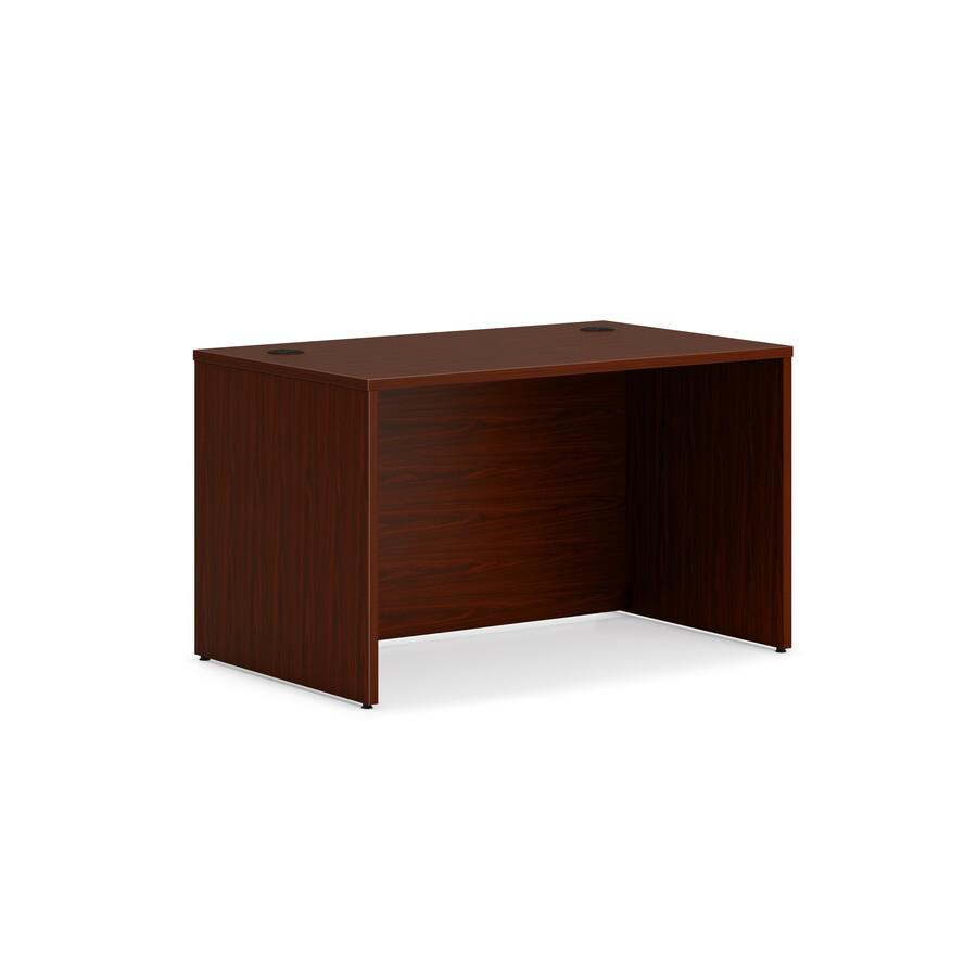 HON Mod HLPLDS4830 Desk Shell - 48" x 30"29" - Finish: Traditional Mahogany. Picture 2