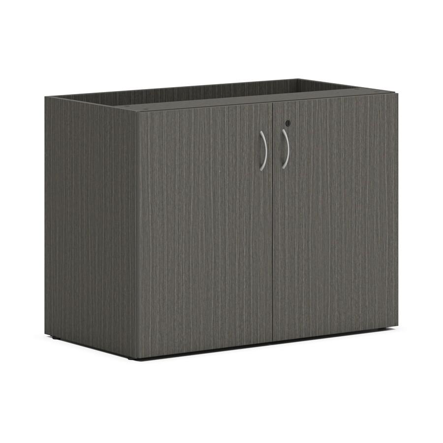 HON Mod HLPLSC3620 Storage Cabinet - 36" x 20" x 29" - Finish: Slate Teak. Picture 2