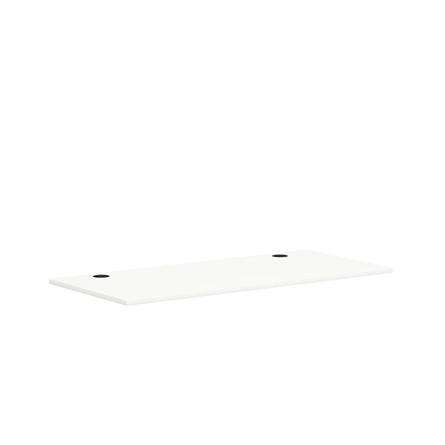 HON Mod HLPLRW6630 Work Surface - 66" x 30" - Finish: Simply White. Picture 3
