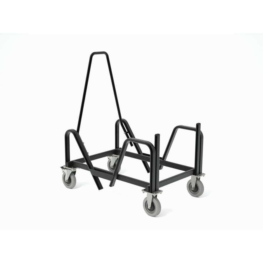 HON Motivate HMSCART Chair Cart - Steel - Black - For 40 Devices. Picture 2