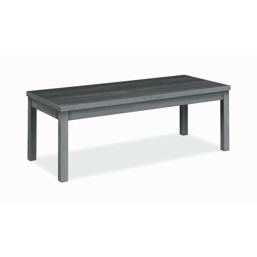 HON H80191 Coffee Table - 16" Height x 20" Width x 48" Length - Sterling Ash. Picture 2