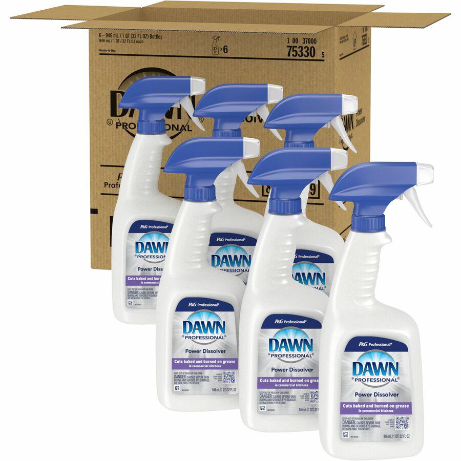 Dawn Professional Power Dissolver - Ready-To-Use - 32 oz (2 lb) - 6 / Carton - Scrub-free - White. Picture 4