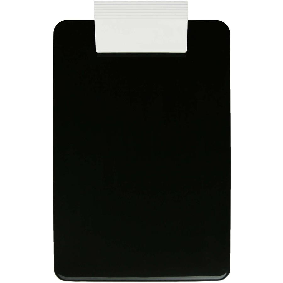 Saunders Antimicrobial Clipboard - 8 1/2" x 11" - Black, White - 1 Each. Picture 8