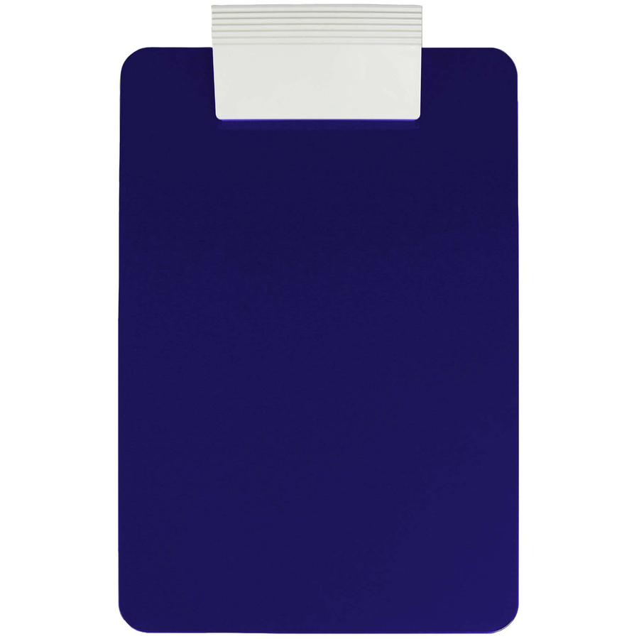 Saunders Antimicrobial Clipboard - 8 1/2" x 11" - Blue - 1 Each. Picture 6