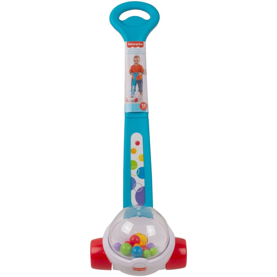 Fisher-Price Classic Corn Popper - Skill Learning: Gross Motor, Sensory, Color, Sound, Senses - 1-3 Year - Blue. Picture 3