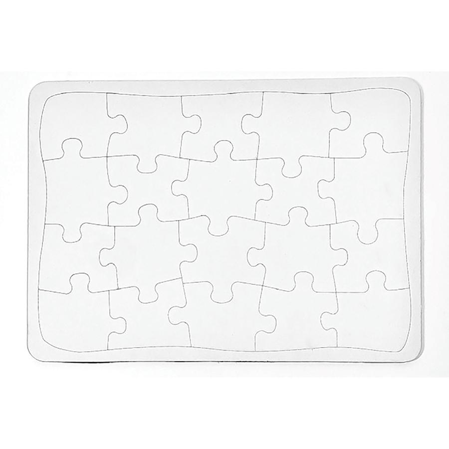 Ashley Blank White Puzzle. Picture 4